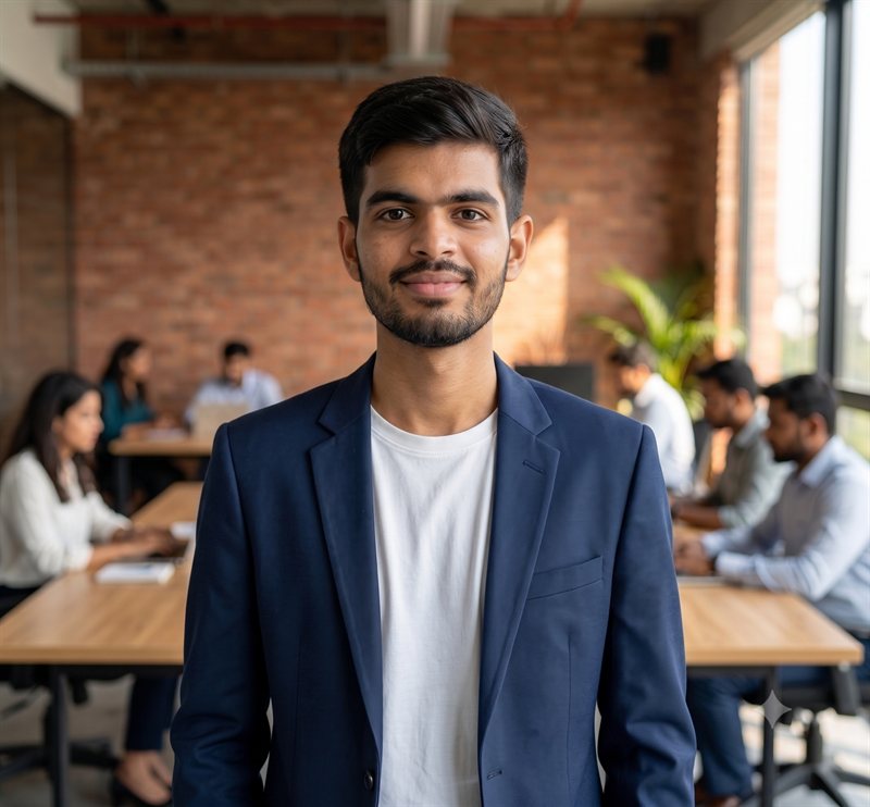 Krushal Vataliya at work